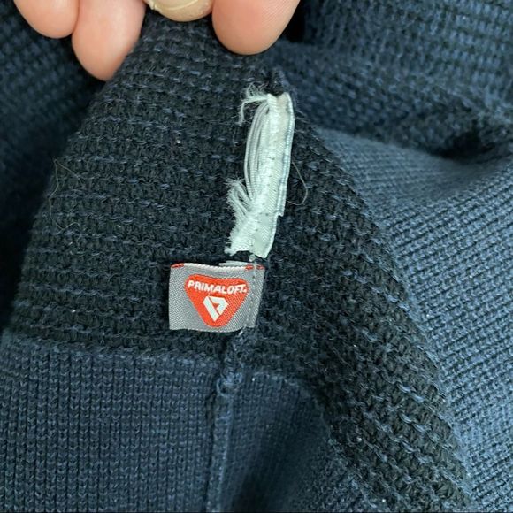 Cloudveil | Navy Waffle Knit Sweater - Picture 10 of 10